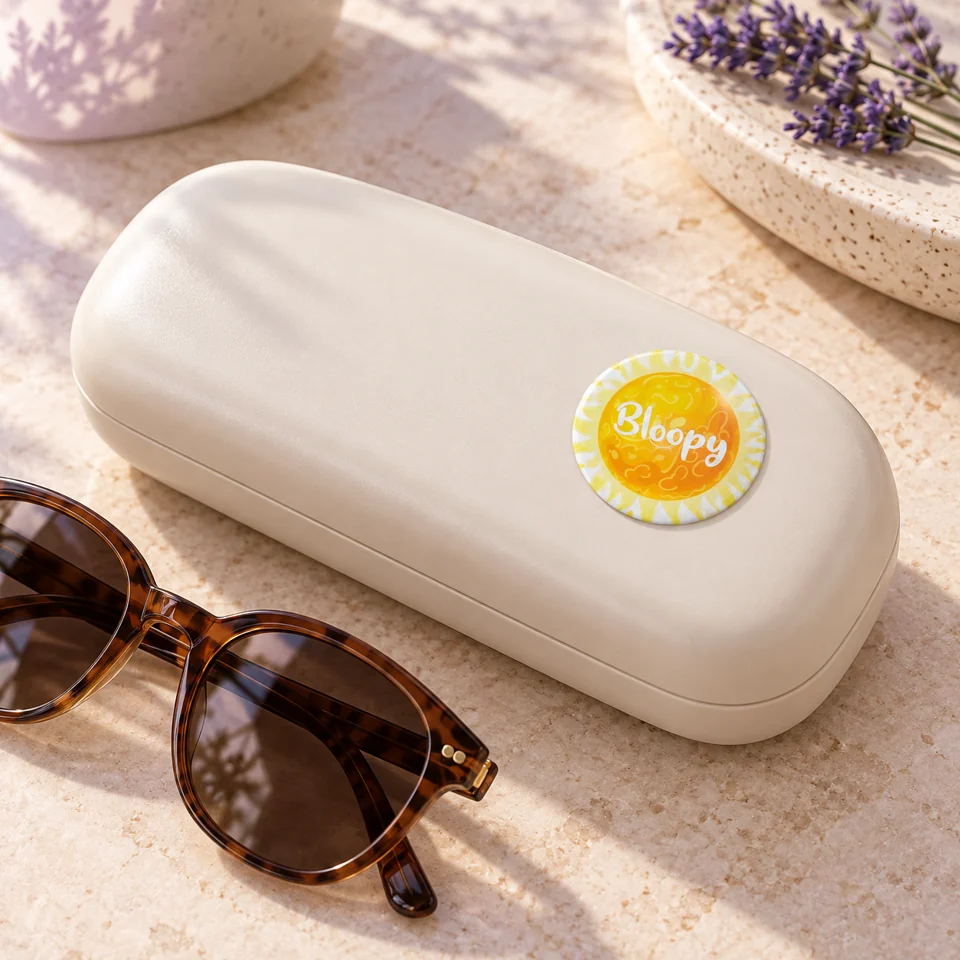 NFC sticker Sunny — A small detail on something you care about.