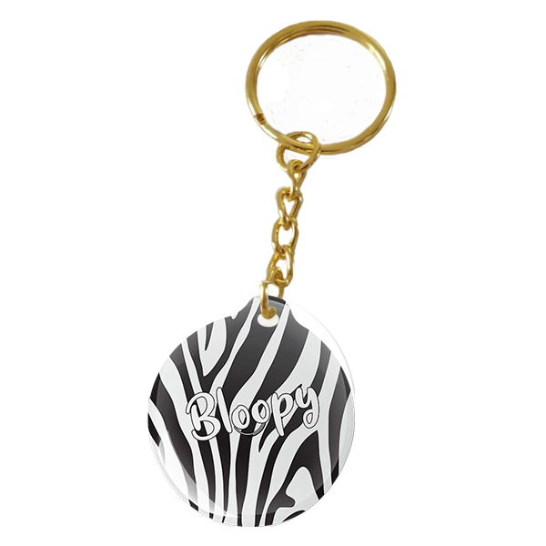 NFC keychain Zebra